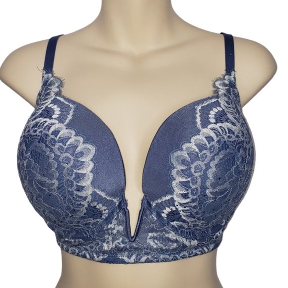 LA SENZA blue beyond sexy push up bra 36DDD